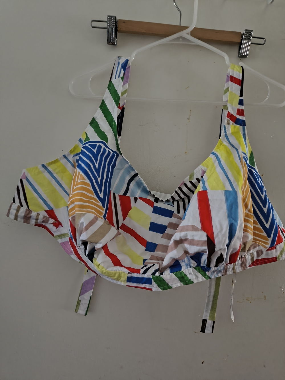 Rosie Assoulin Multicolor Striped Crop Camisole